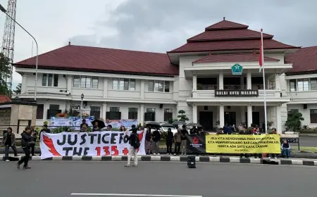 Aksi Kamisan Malang ke 107, Tuntut Hentikan Kekerasan Aparat