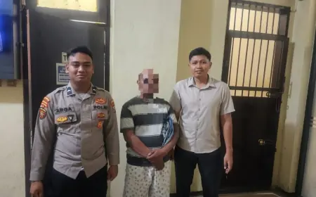 Polisi Tangkap Ayah Tiri Pelaku Cabul di Nganjuk