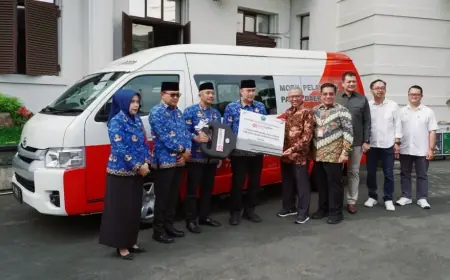 Bank Jatim Salurkan Mobil Layanan Pajak Keliling Tingkatkan Kepatuhan Warga Bayar Pajak di Kota Malang