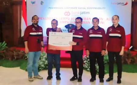 Peningkatan Infrastruktur dan Ekonomi Lewat CSR Bank Jatim di Tulungagung