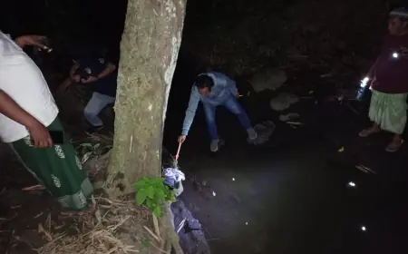 Seorang Pria di Tegal Pasir Bondowoso Ditemukan Meregang Nyawa di Tepi Sungai