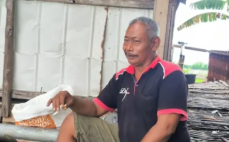 Derita Pamuji: Petani di Bojonegoro yang 2 Kali Gagal Panen akibat Sawahnya Tercemar Limbah Pertamina
