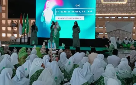 Peringati 5 Tahun Kepengurusan, Fatayat NU Surabaya Luncurkan Program Transformasi Sosial