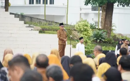 Kali Pertama Pimpin Apel, Wabup Pasuruan Ajak ASN Tingkatkan Etos Kerja