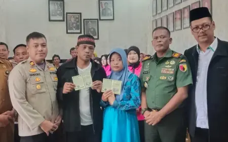 Ironis, Terduga Pelaku Curanmor Gelar Akad Nikah di Mapolsek Wuluhan Jember
