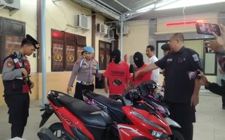 Nyuri Motor di Sampang, Kakak Beradik Warga Surabaya Diringkus Polisi
