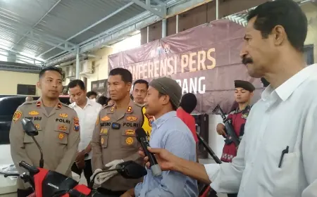 Gasak Motor saat Imtihan, Curanmor Bercelurit di Sampang Dicokok Polisi