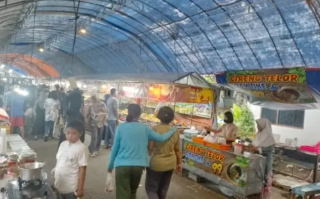 Pasar Takjil Ramadan Kota Batu, Beroperasi di Kawasan Stadion Brantas