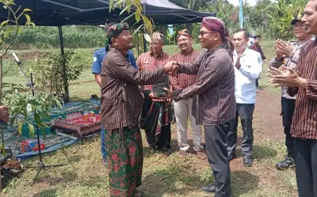 PWI Jombang Jadi Bagian dari Tadisi Pelestarian Alam Desa Pakel