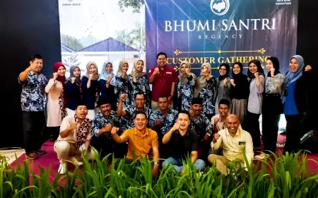 Bhumi Santri Regency Gelar Customer Gathering, Percepat Skema KPR dengan Promo Free Biaya