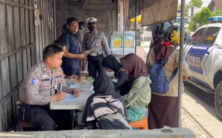 Ribuan Pengendara di Blitar Terjaring Operasi Semeru 2025
