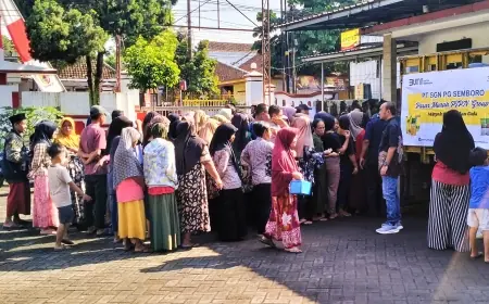 Pasar Murah Jelang Ramadan di Jember Diserbu Emak-Emak: Hitungan Menit, Minyak Goreng dan Gula Ludes