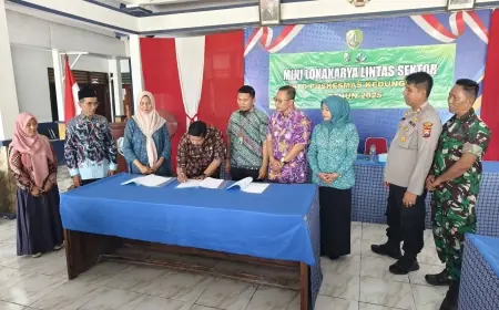 Tingkatkan Layanan Kesehatan dan CKG, Puskesmas Kedungdung Teken MoU dengan Lembaga Pendidikan