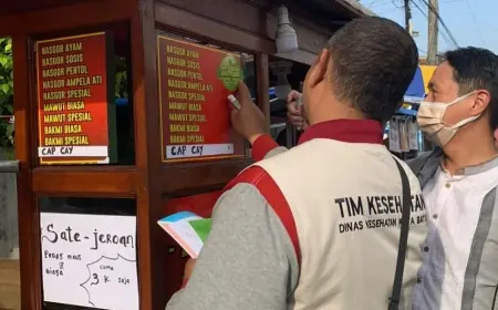 Dinkes Kota Batu Bakal Sidak Kandungan Makanan di Pasar Takjil
