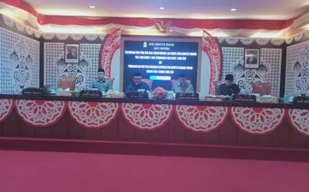 DPRD Nganjuk Gelar Paripurna Penyampaian Pokir dan Penetapan Rencana Kerja Tahun 2026