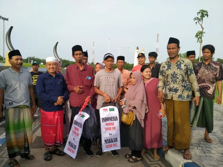 Berawal dari Candaan, Dua Pria Asal Sampang Nekat Jalan Kaki ke Makkah