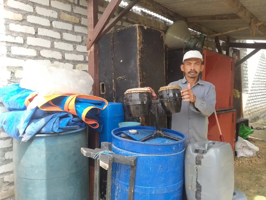 Mengenal Mas'ud, Pria Pencetus Alat Musik Tradisional Selawat di Sampang