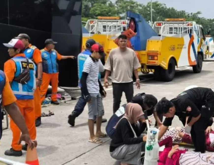 Ini Penyebab Kecelakaan Bus Brimob di Pasuruan yang Sebabkan Sopir Meninggal Dunia