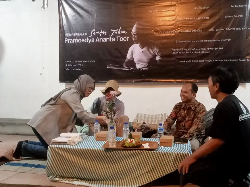 Merayakan Seabad Pramoedya, Pameran di Kota Malang yang Penuh Jejak Literasi