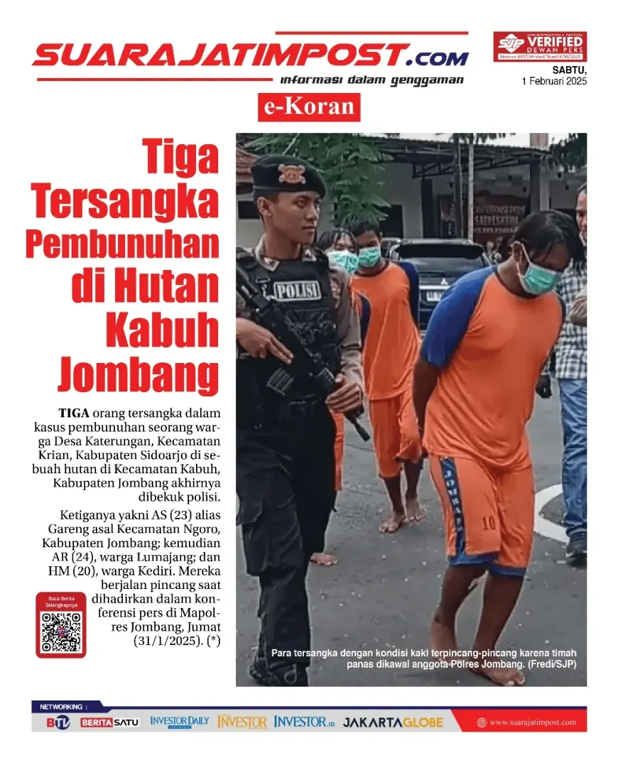 eKoran, Edisi Sabtu, 1 Februari 2025