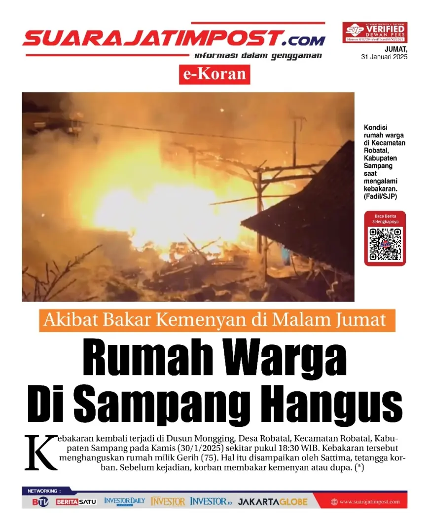 eKoran, Edisi Jumat, 31 Januari 2025