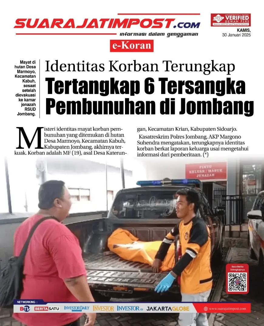 eKoran, Edisi Kamis, 30 Januari 2025