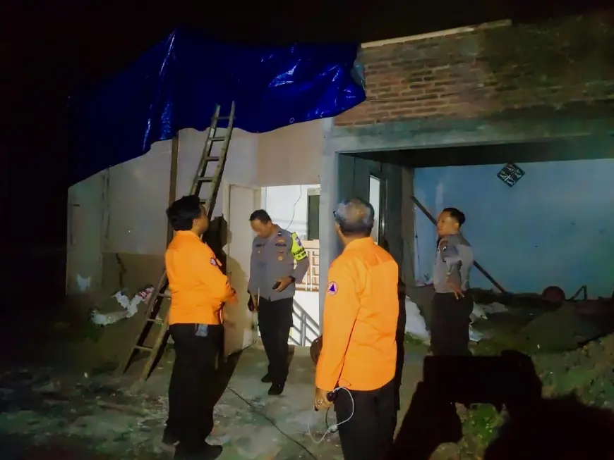 BPBD Kabupaten Malang Bergerak Cepat Tangani Dampak Angin Kencang di Wagir