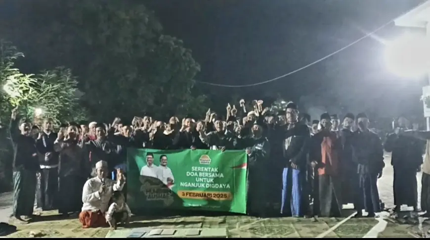 Gelar Doa Bersama di 20 Kecamatan, Relawan Muhibbin-Aushaf Kawal Putusan MK