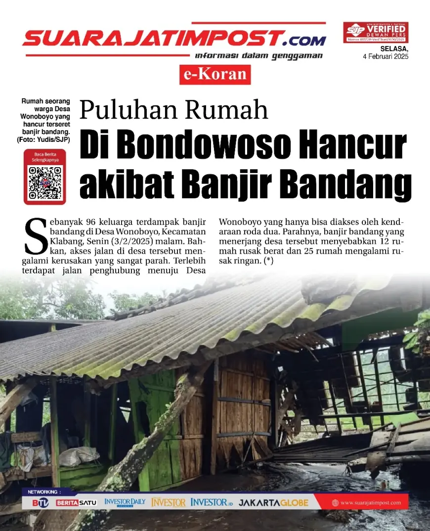 eKoran, Edisi Selasa, 4 Februari 2025