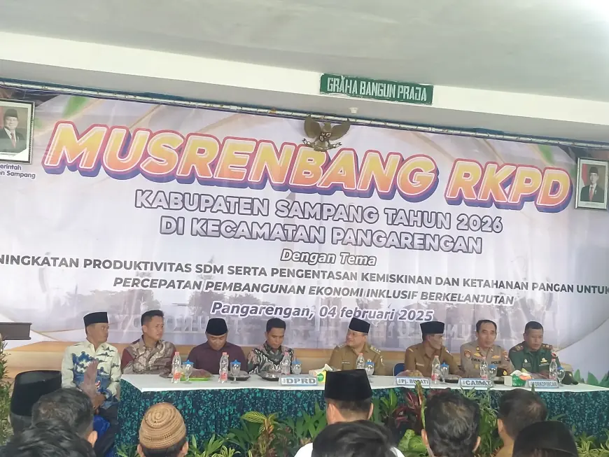 Legislatif Singgung Polemik SDN Gulbung 4 dan Jalan Rusak di Musrenbang RKPD Kecamatan Pangarengan