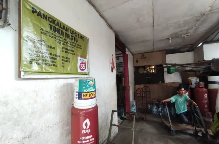 Pangkalan LPG 3 Kg di Probolinggo Kesulitan Penuhi Permintaan Konsumen