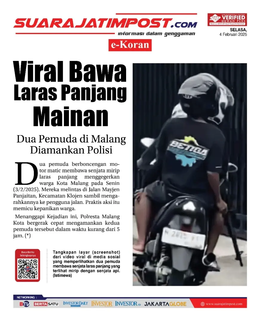 eKoran, Edisi Selasa, 4 Februari 2025