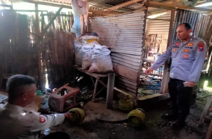 Terciduk Curi Tabung LPG, Warga Probolinggo Diringkus Polisi
