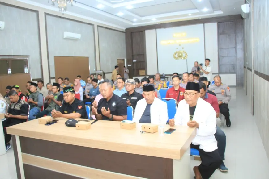 Polisi dan Perguruan Silat di Bondowoso Sepakat Jaga Keamanan