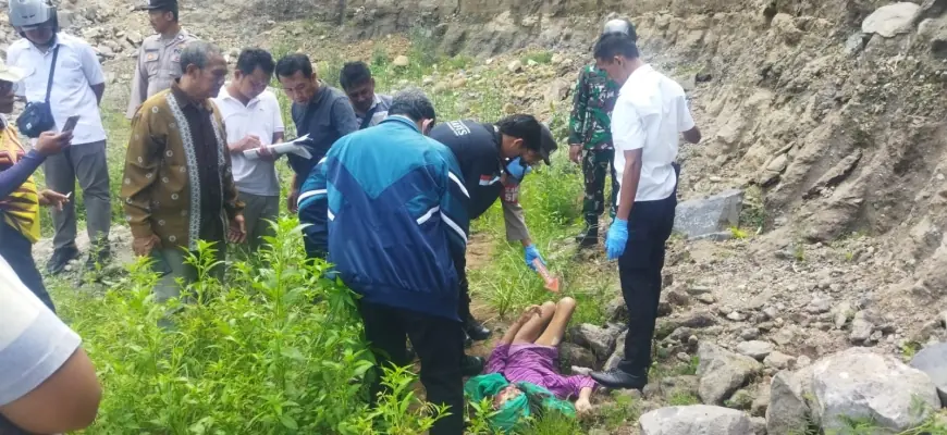 Jatuh ke Kubangan Tambang Galian C, Seorang Nenek di Nganjuk Kehilangan Nyawa