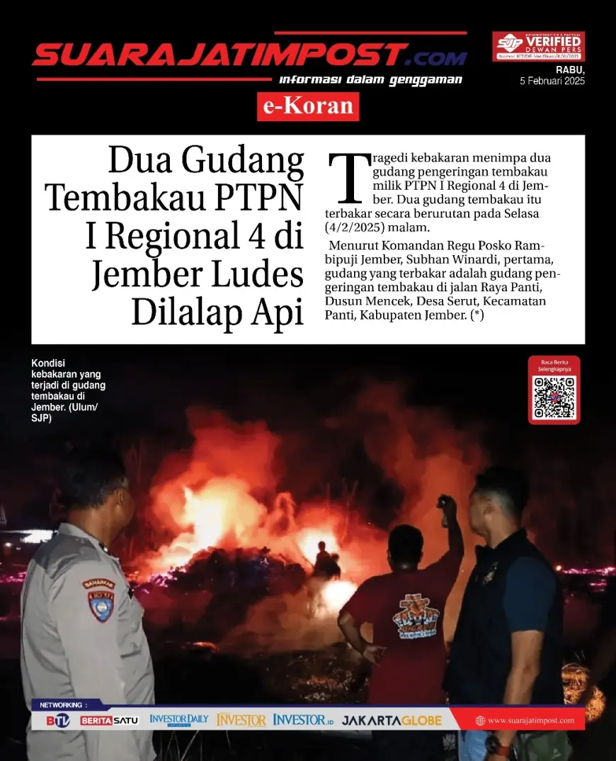 eKoran, Edisi Rabu, 5 Februari 2025