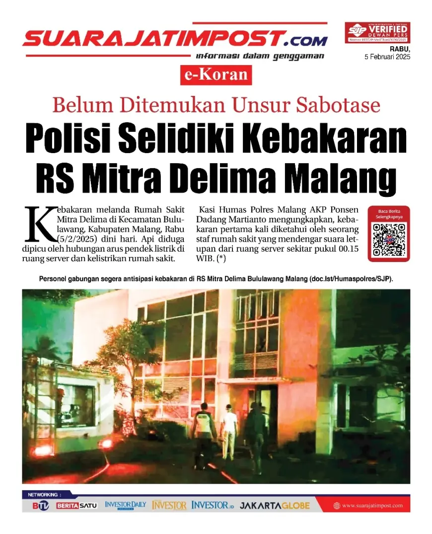 eKoran, Edisi Rabu, 5 Februari 2025