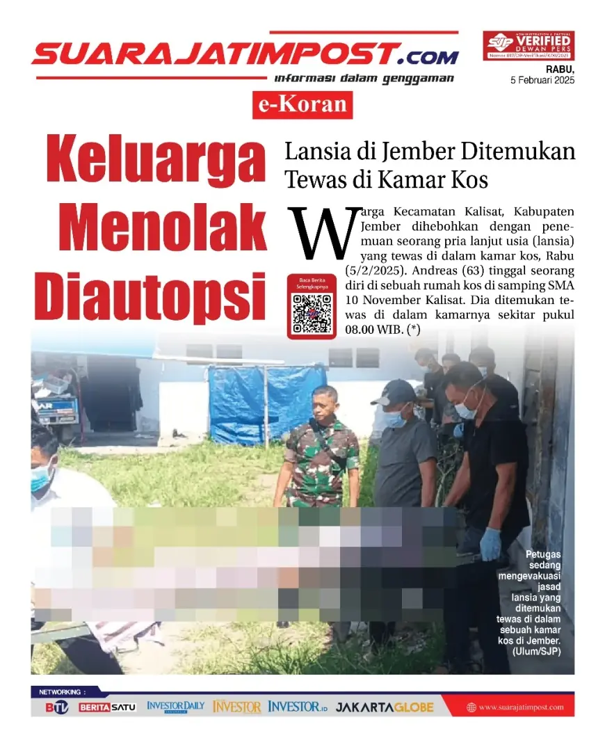 eKoran, Edisi Rabu, 5 Februari 2025