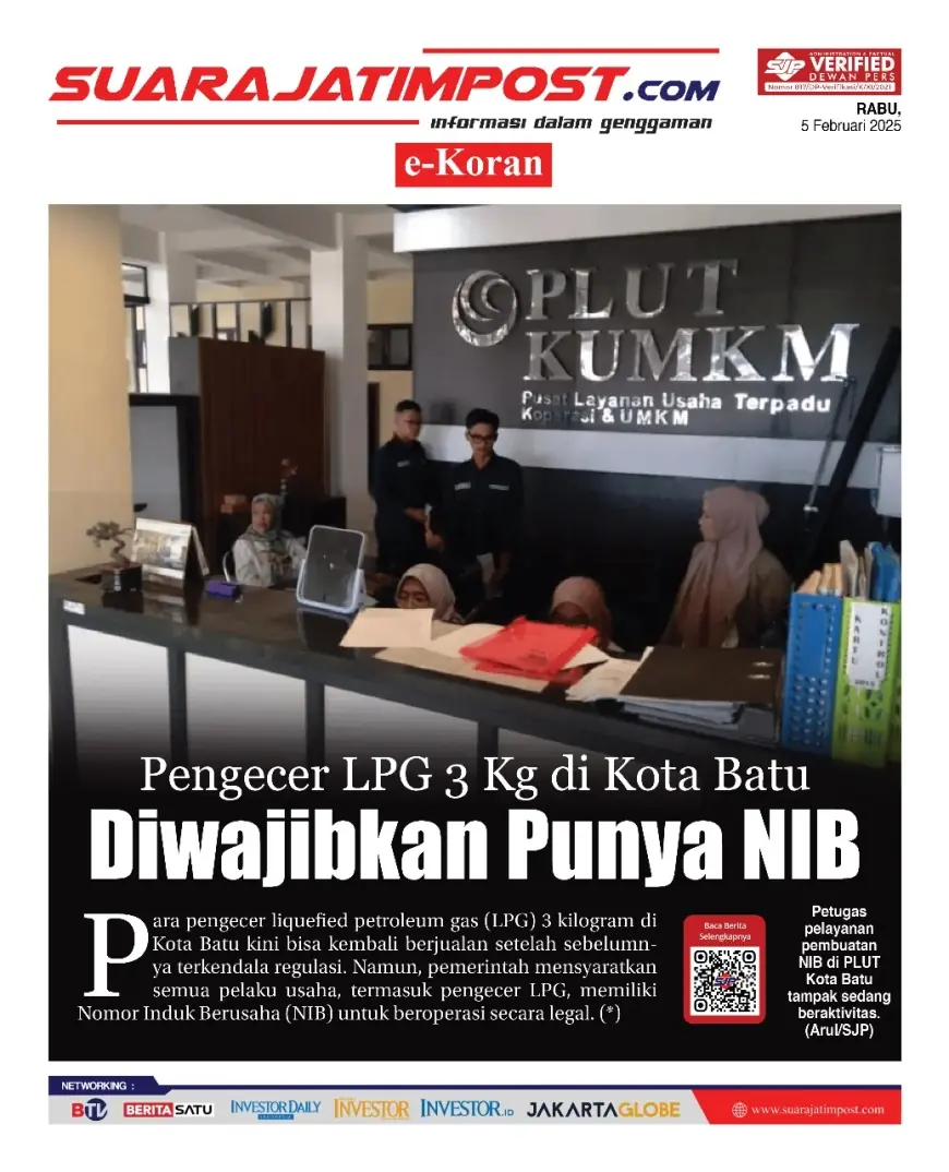 eKoran, Edisi Rabu, 5 Februari 2025