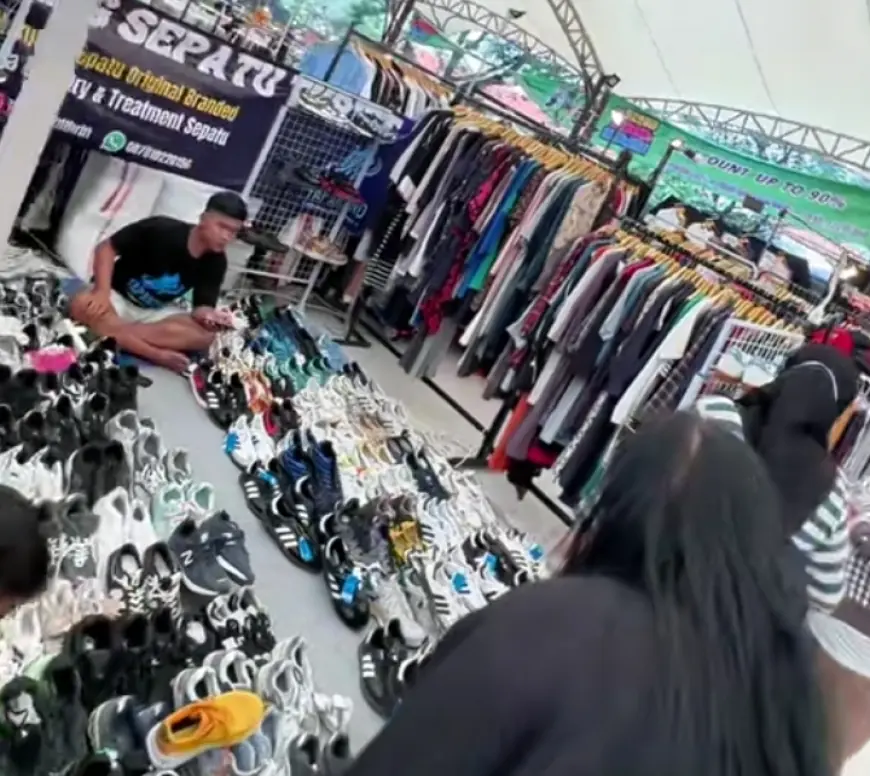 Jual Pakaian Bekas Impor, Penyelenggara Bangil Market Festival Disinyalir Kelabui Izin Kegiatan