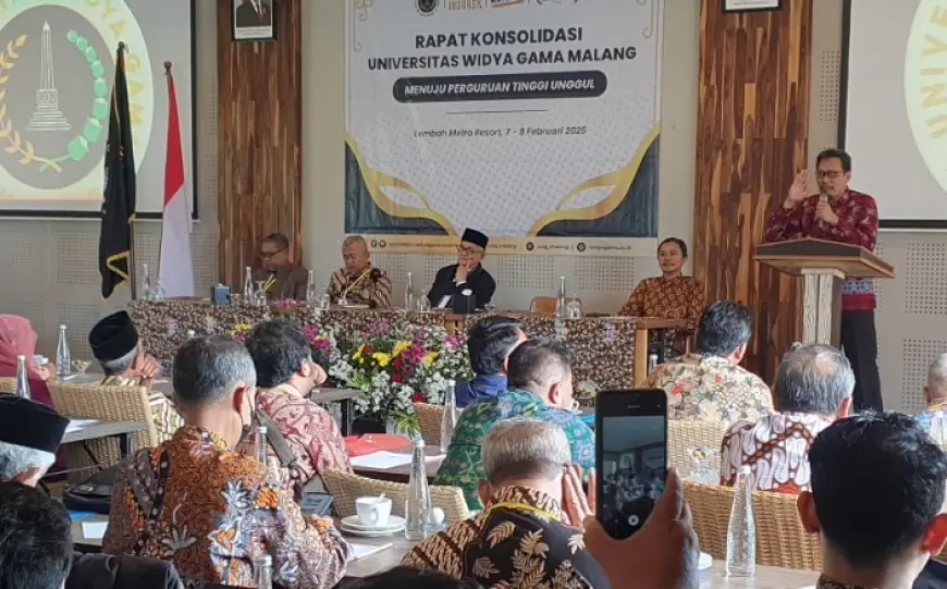 Menuju Perguruan Tinggi Unggulan, UWG Malang Gelar Rapat Konsolidasi