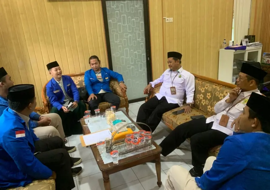 Audiensi dengan Kepala Kemenag, PC PMII Jombang Dorong Penguatan Dakwah di Generasi Milenial