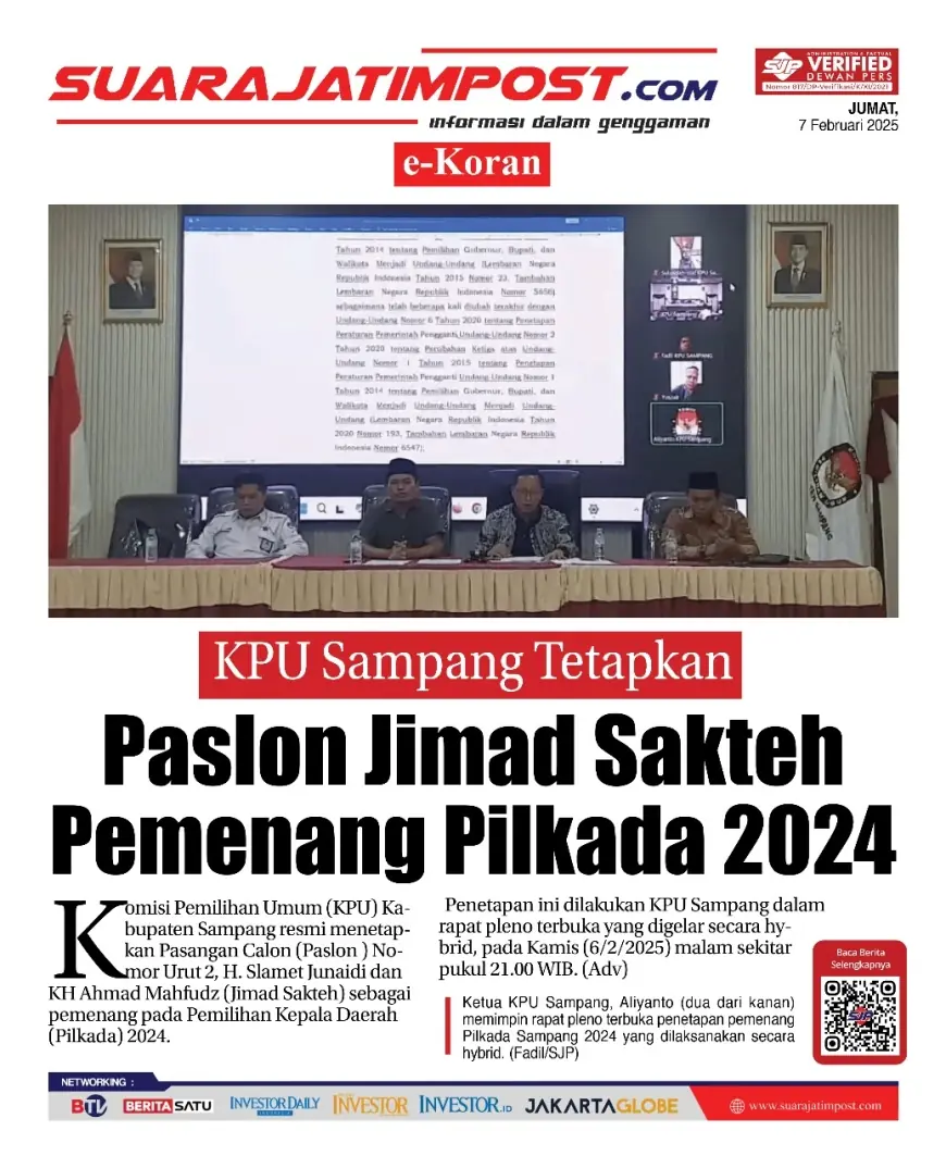 eKoran, Edisi Jumat, 7 Februari 2025
