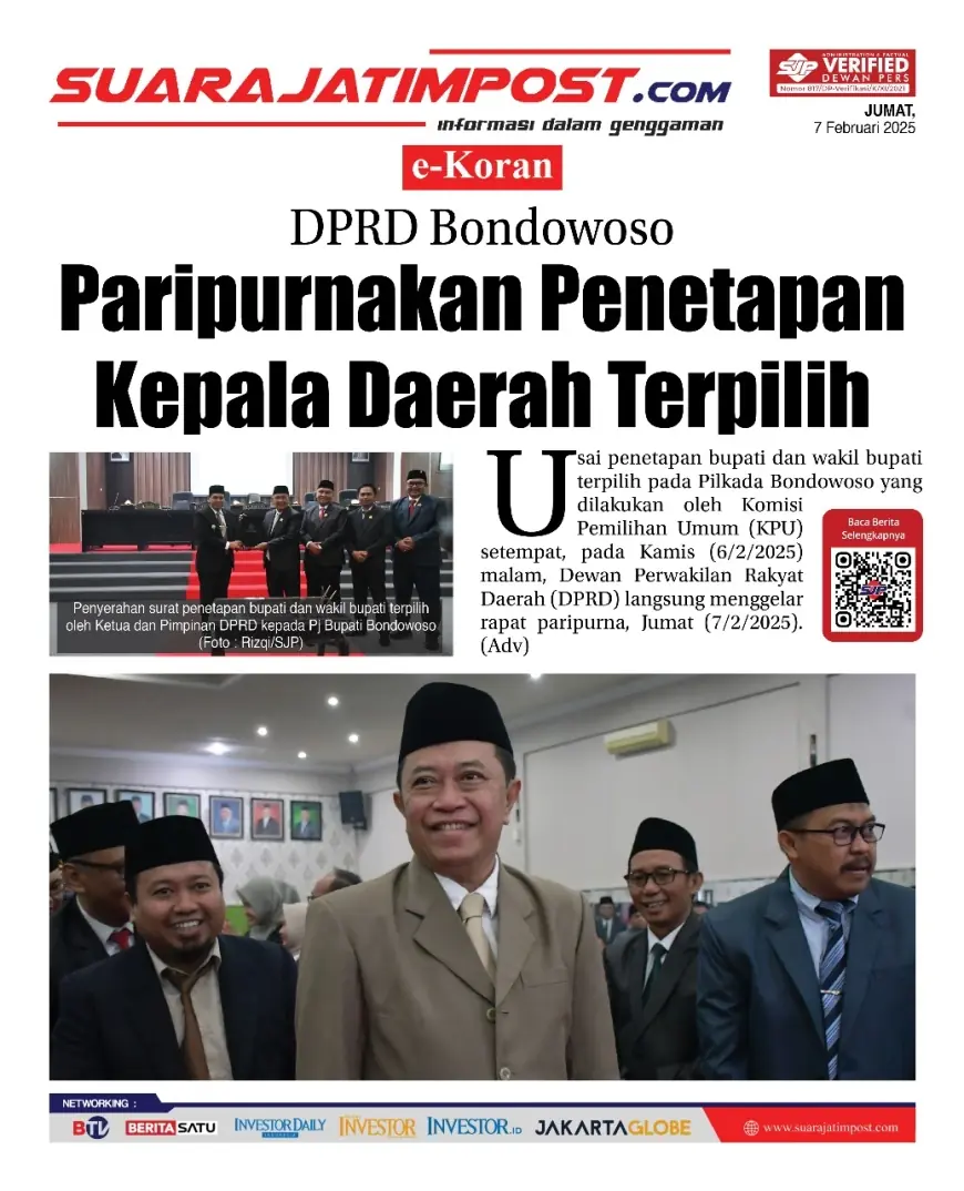 eKoran, Edisi Jumat, 7 Februari 2025