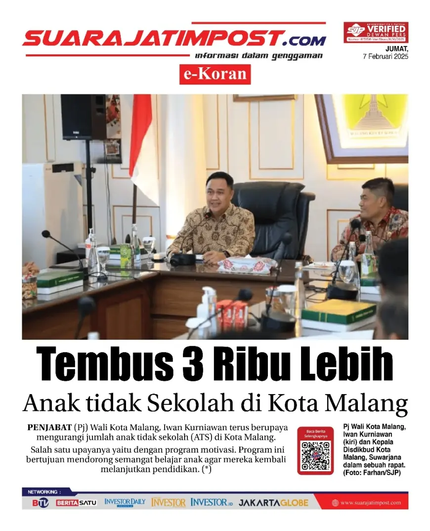 eKoran, Edisi Jumat, 7 Februari 2025