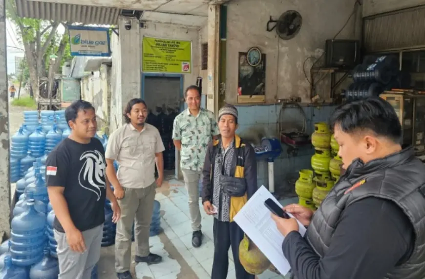 Pastikan Stok Aman, Polres Probolinggo Sidak SPBE hingga Pangkalan LPG 3 Kg