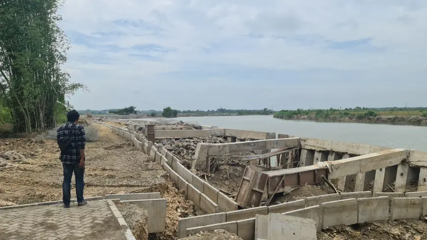 Soal Ambrolnya Mega Proyek di Bojonegoro, Alasan Dinas PU SDA Berbeda dengan BPBD Hingga Memantik Reaksi DPRD