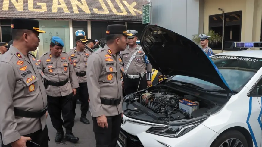 Operasi Semeru 2025, Polisi Nganjuk Sebut Angka Kecelakan Anjlok