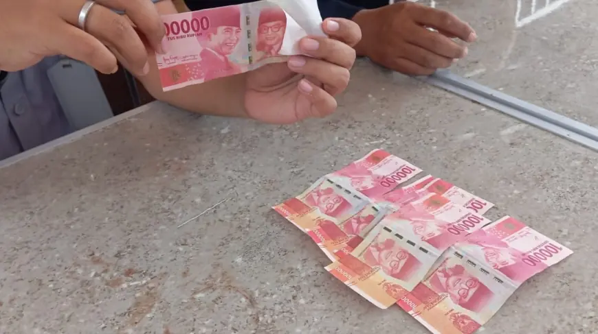 Uang Palsu Beredar di Lapas Mojokerto