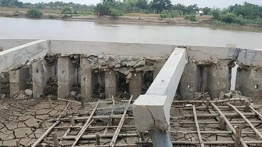 Polres dan Kejari Tanggapi Ambrolnya Mega Proyek Milik PU SDA Bojonegoro